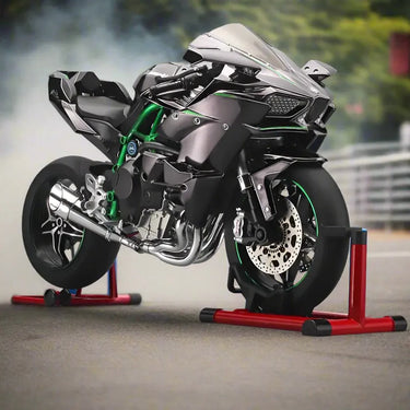 1:6 DIECAST KAWASAKI NINJA H2R BOOTABLE SPRAY MODEL BIKE